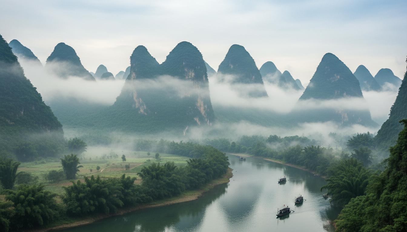Montañas de Guilin